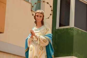 San Ignacio de Loyola se despide de sus fiestas en La Majadilla-Telde (Foto Francisco Javier Santana)